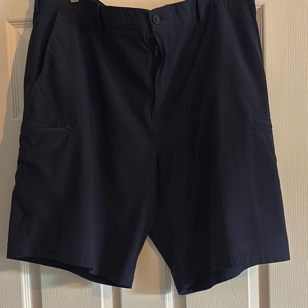Men's Navy Izod Golf Shorts